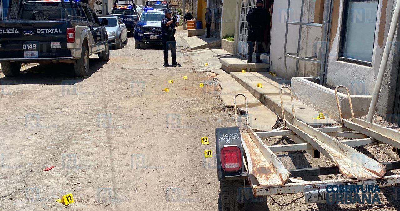 FOTOS: Civiles disparan contra vivienda en la colonia Buenos Aires de Tepic